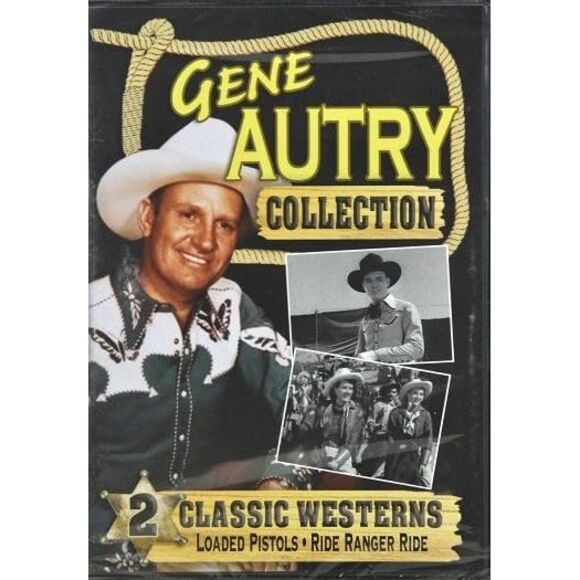 Gene Autry Collection 2 Classic Westerns: Loaded Pistols & Ride Ranger Ride DVD - Picture 2 of 3